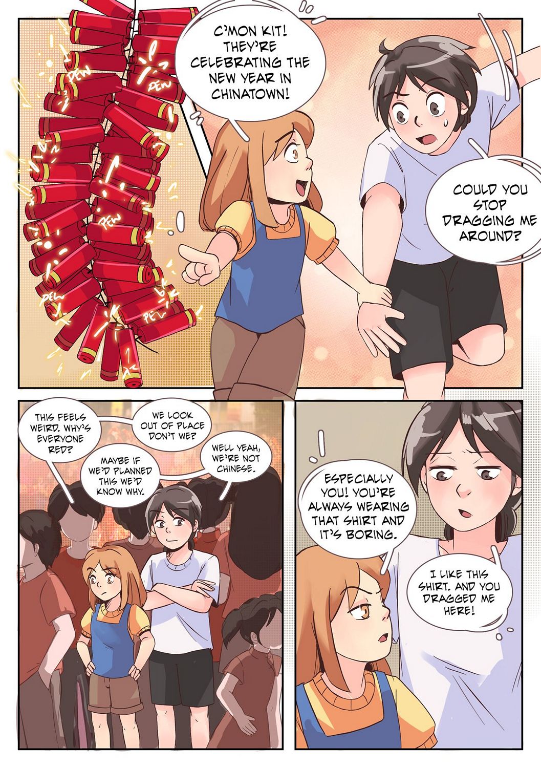 Chinese New Year Omake Porn Comic - Page 002