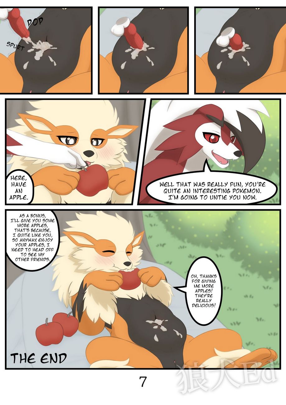 Arcanine Porn Comic - Chubby Arcanine Porn Comic - Page 008