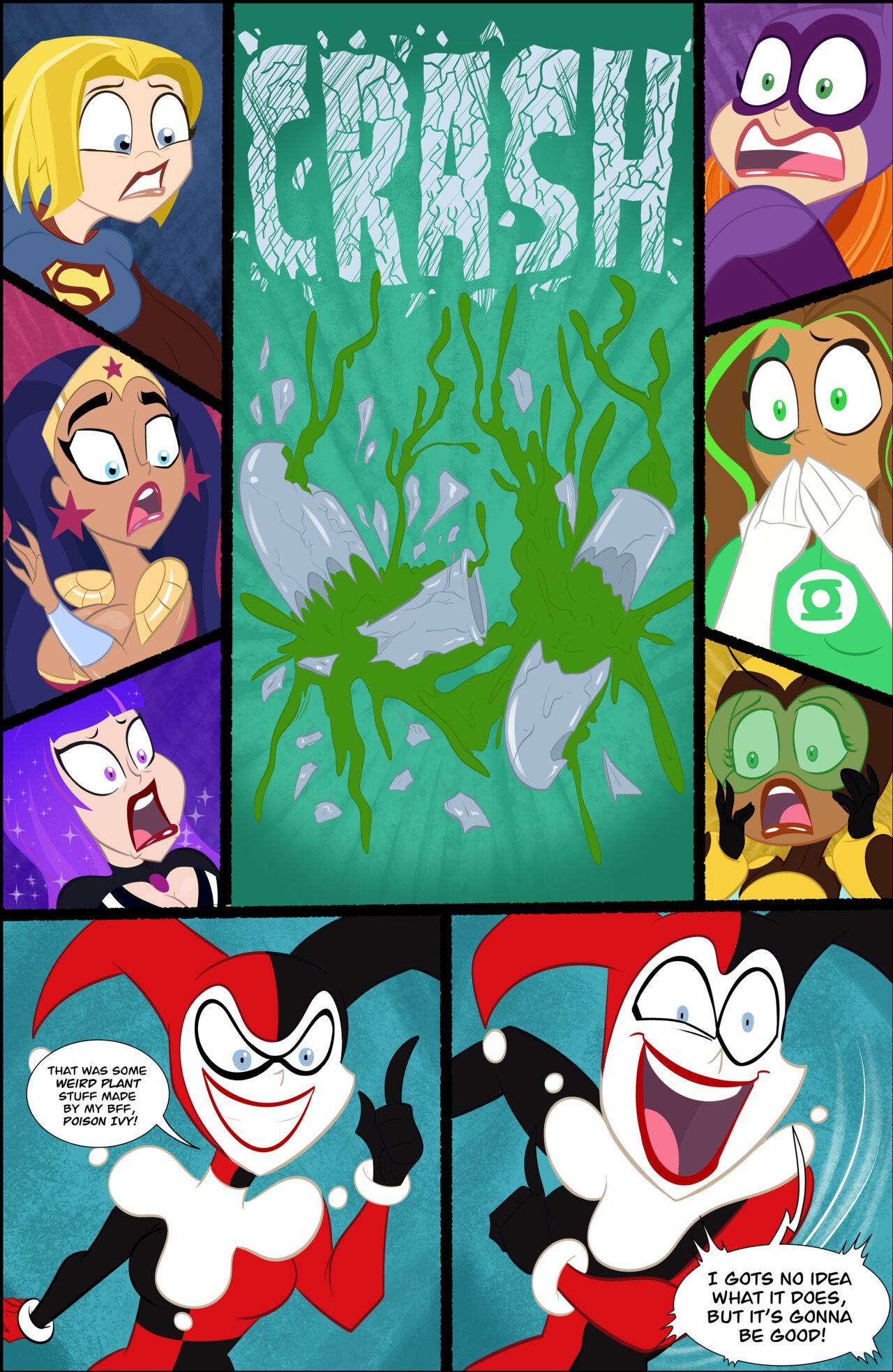 DC Super Hero Girls - TentacleTime Porn Comic - Page 007