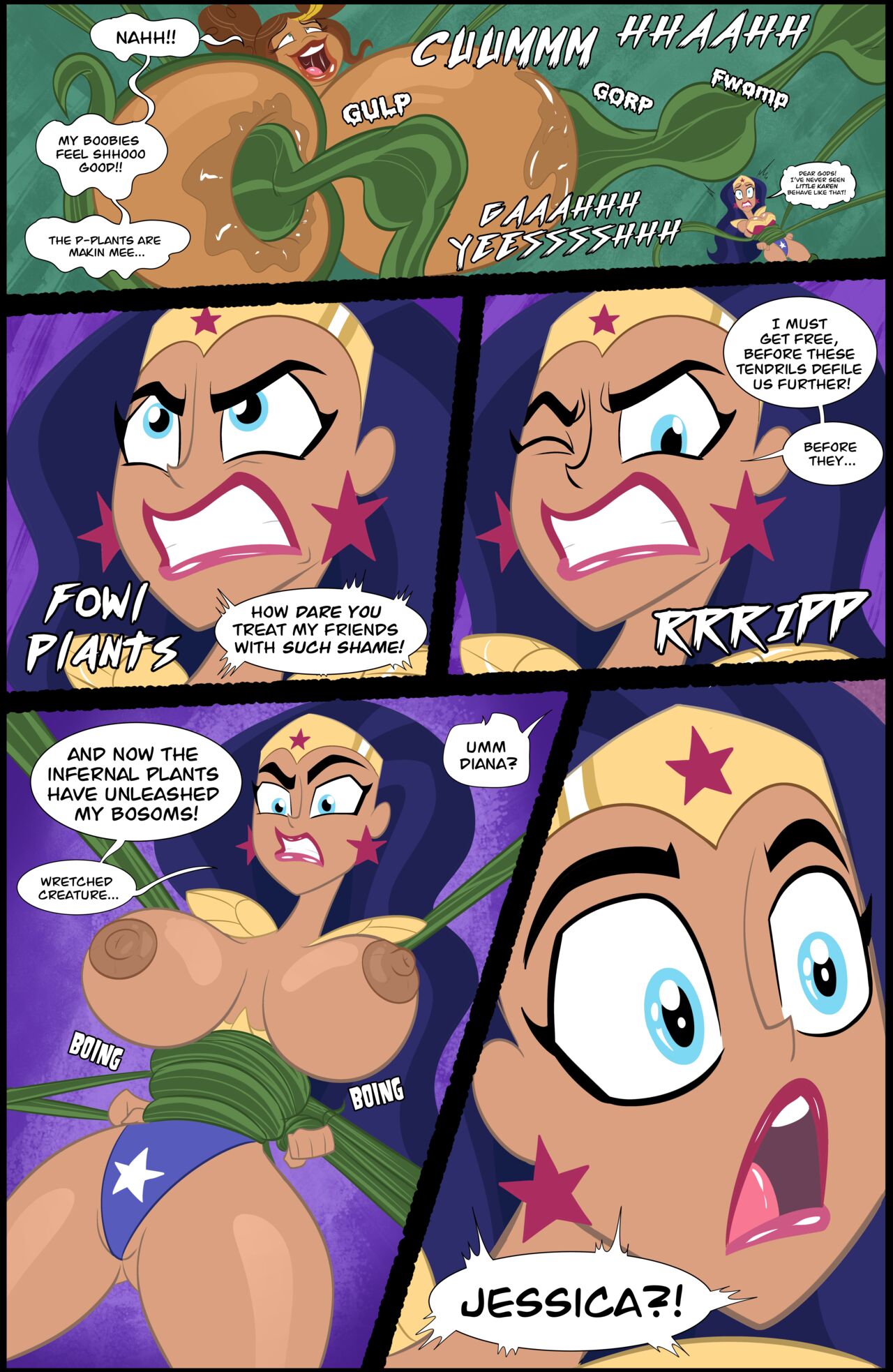 DC Super Hero Girls - TentacleTime Porn Comic - Page 015