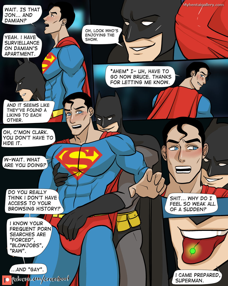 950px x 1188px - Damijon 4 - Batman X Superman Porn Comic - Page 003