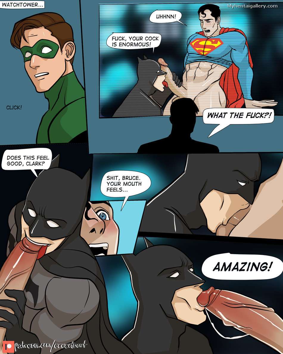 Damijon 4 - Batman X Superman Porn Comic - Page 005