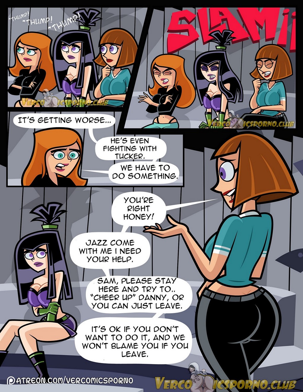 Danny Phantom - Ghost Puberty Porn Comic - Page 014