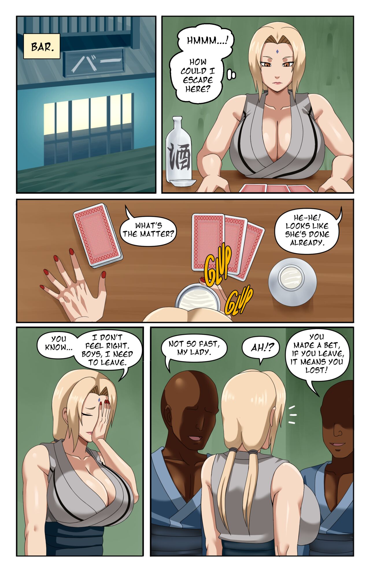 Debt Free Porn Comic - Page 002