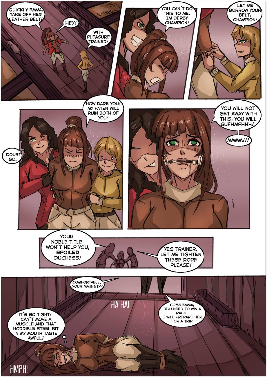 921px x 1300px - Derby 1 - Duchess Ponygirl Transformation Porn Comic - Page 003