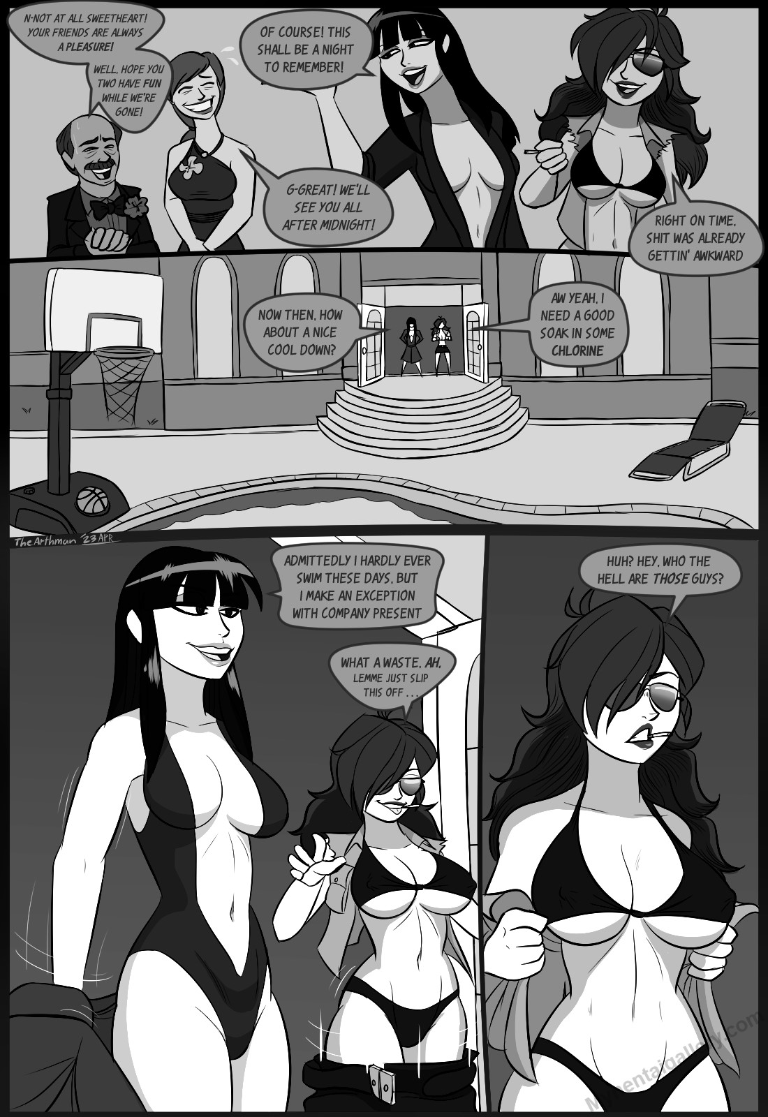 Dirtwater 7 - Path Of Sin Porn Comic - Page 009