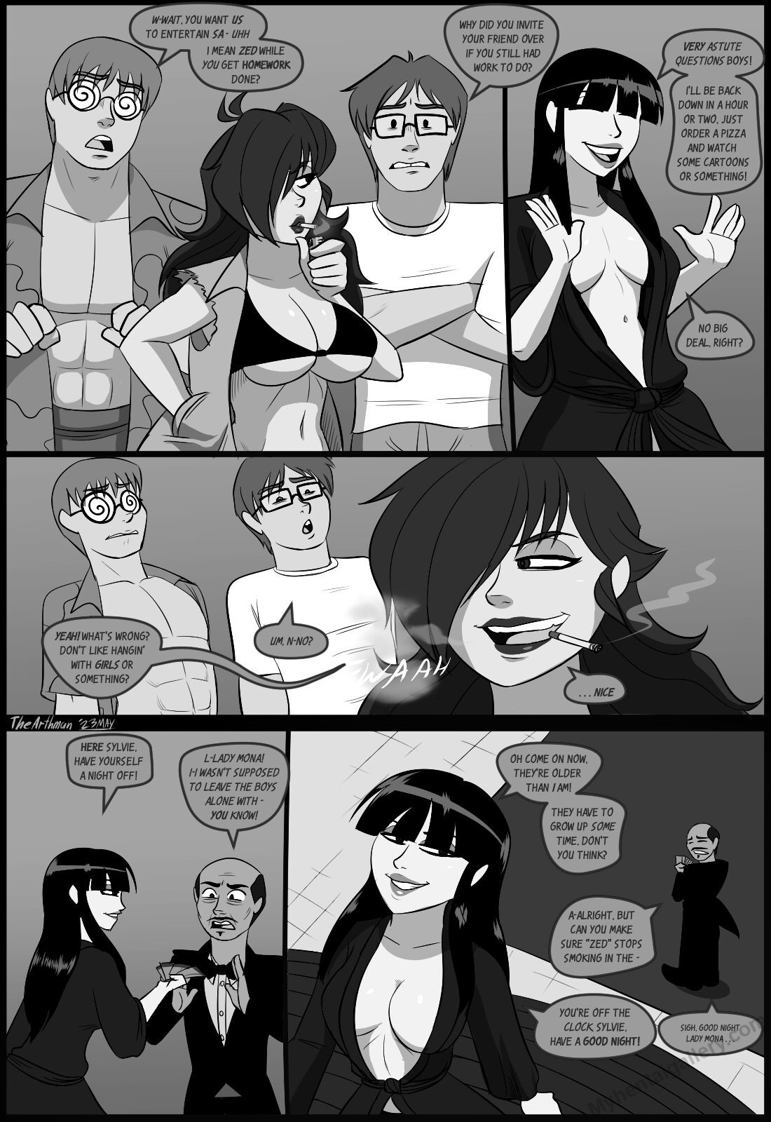 Dirtwater 7 - Path Of Sin Porn Comic - Page 013