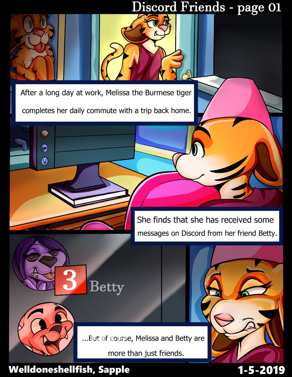 Discord Friends Porn Comic - Page 002