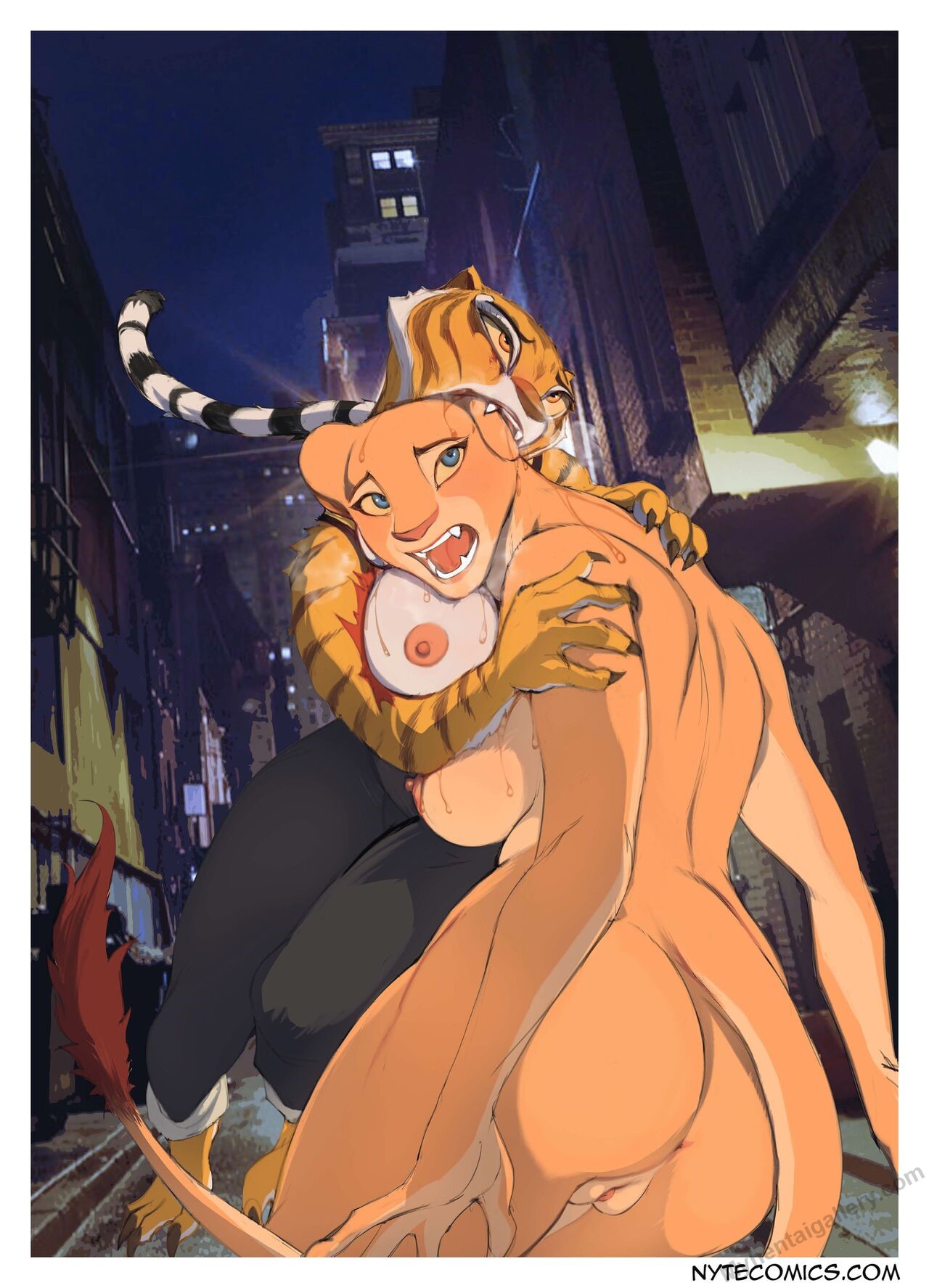 Disney Nala Porn - Disney Series - Nala Vs Tigress Porn Comic - Page 009