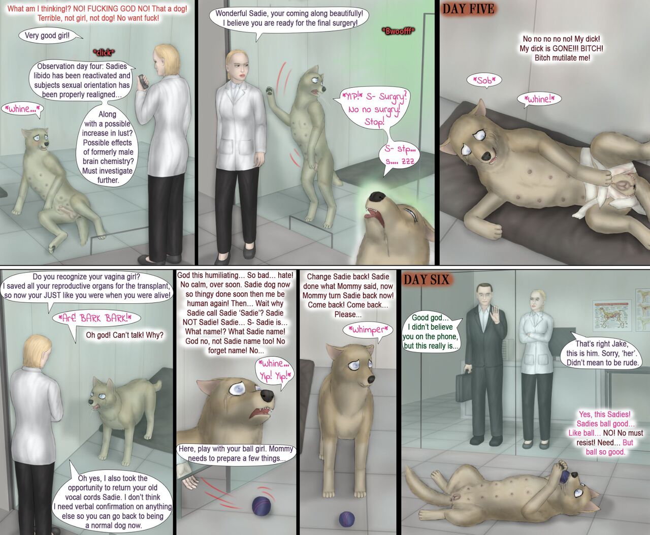 Dog Days Porn Comic Page 005 