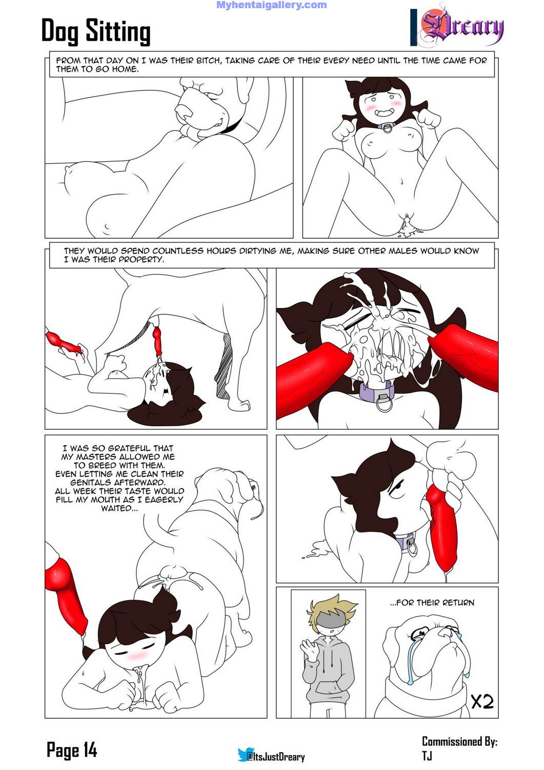 1061px x 1500px - Dog Days 2 Porn Comic - Page 014