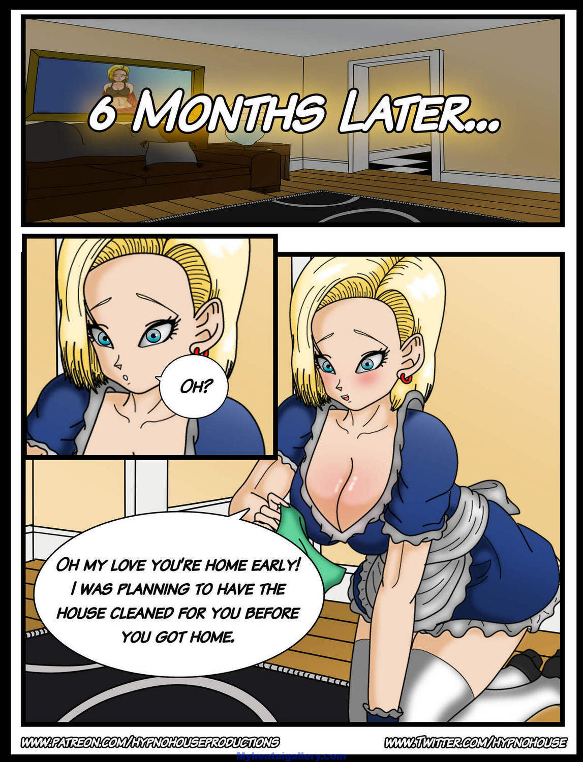 Double Feature - Android 18 & Bulma is Yours! Porn Comic - Page 021