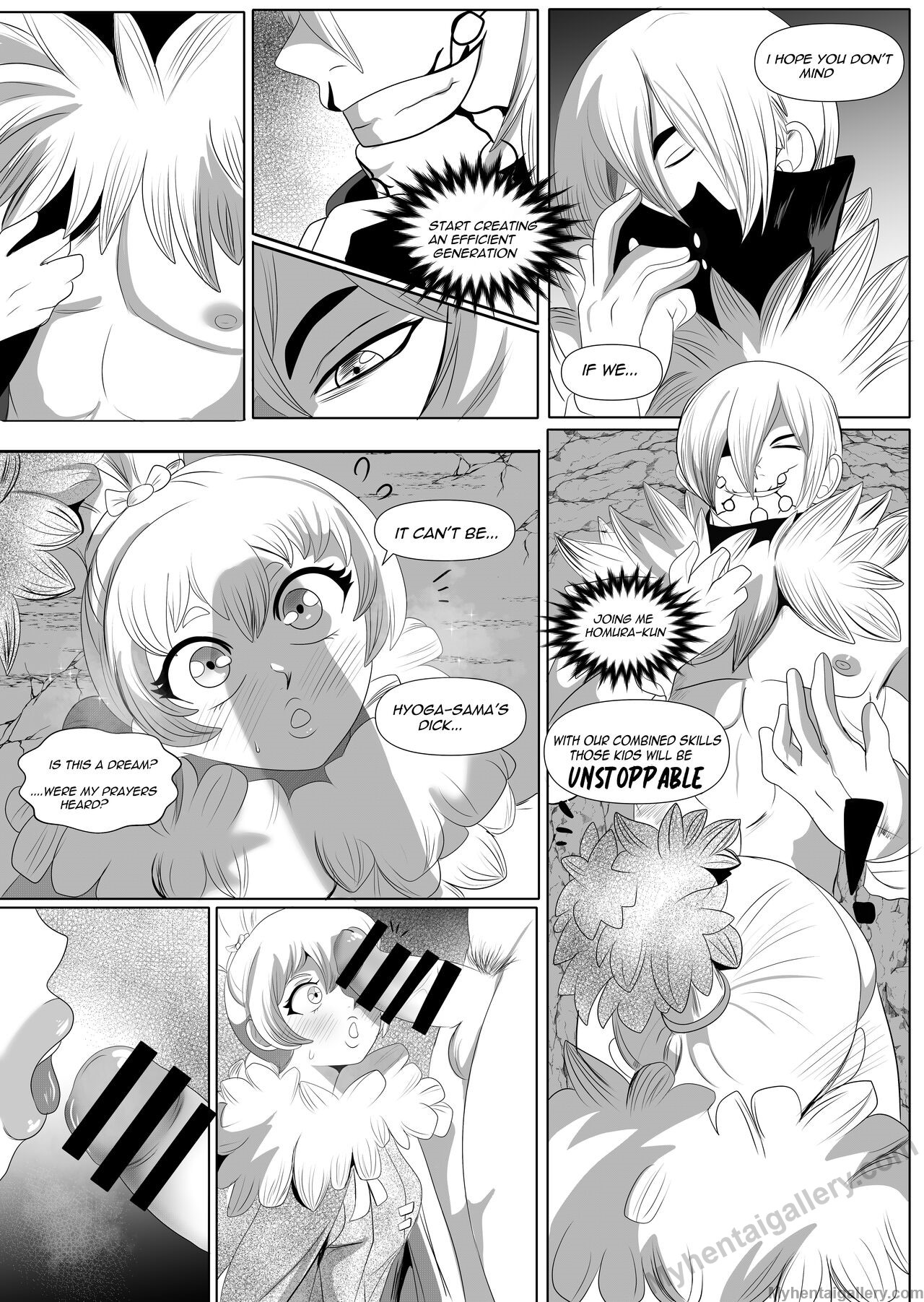 Dr Stone - The Alternate Story Porn Comic - Page 009