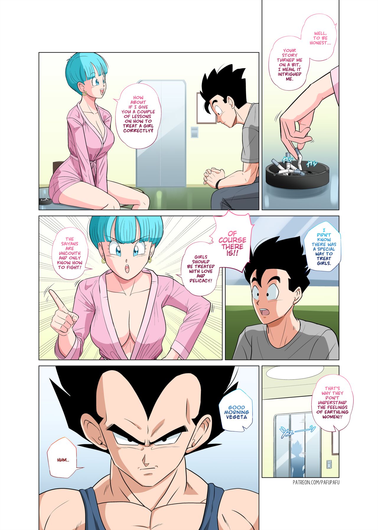 Dragon Ball 3 - Gohan vs Bulma! Porn Comic - Page 006