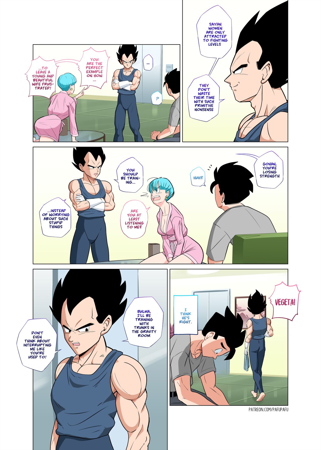 Dragon Ball 3 - Gohan vs Bulma! Porn Comic - Page 007