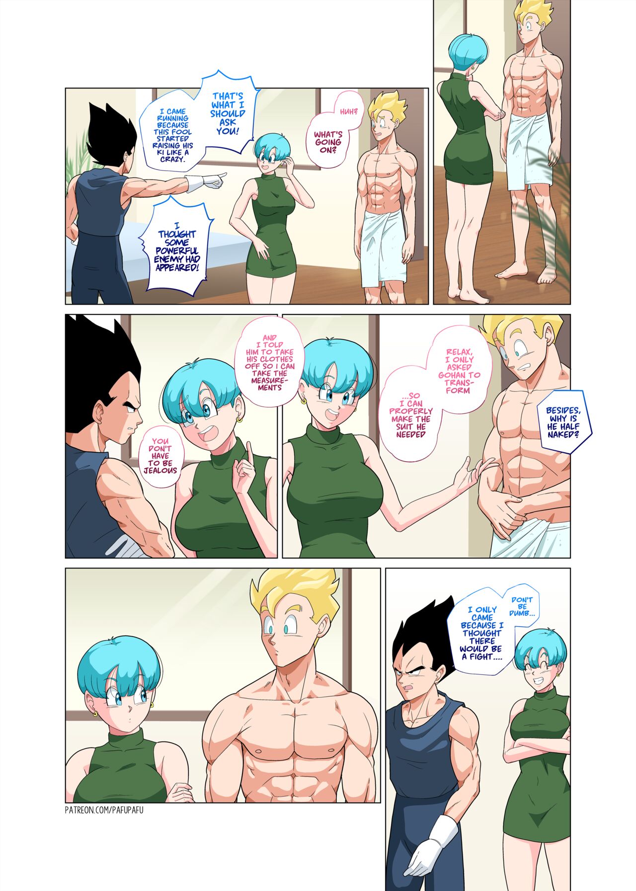 Dragon Ball 3 - Gohan vs Bulma! Porn Comic - Page 035