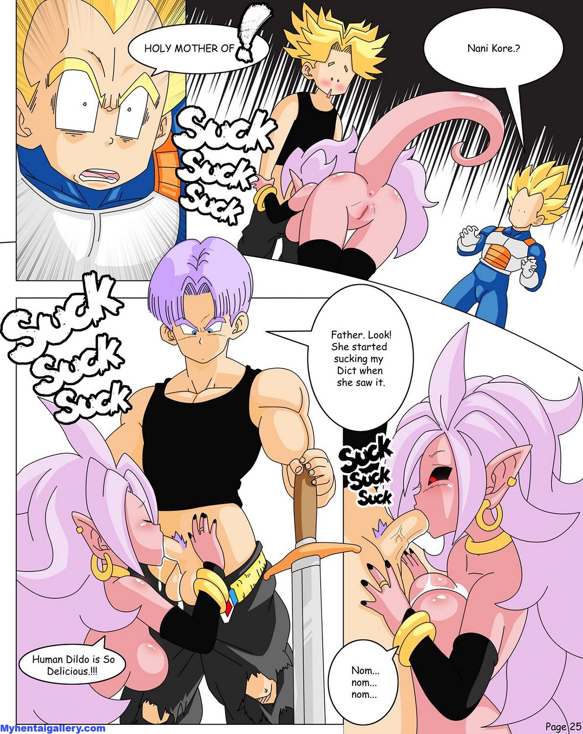 Dragon Ball Yamete - Android 21 Saga Porn Comic - Page 026