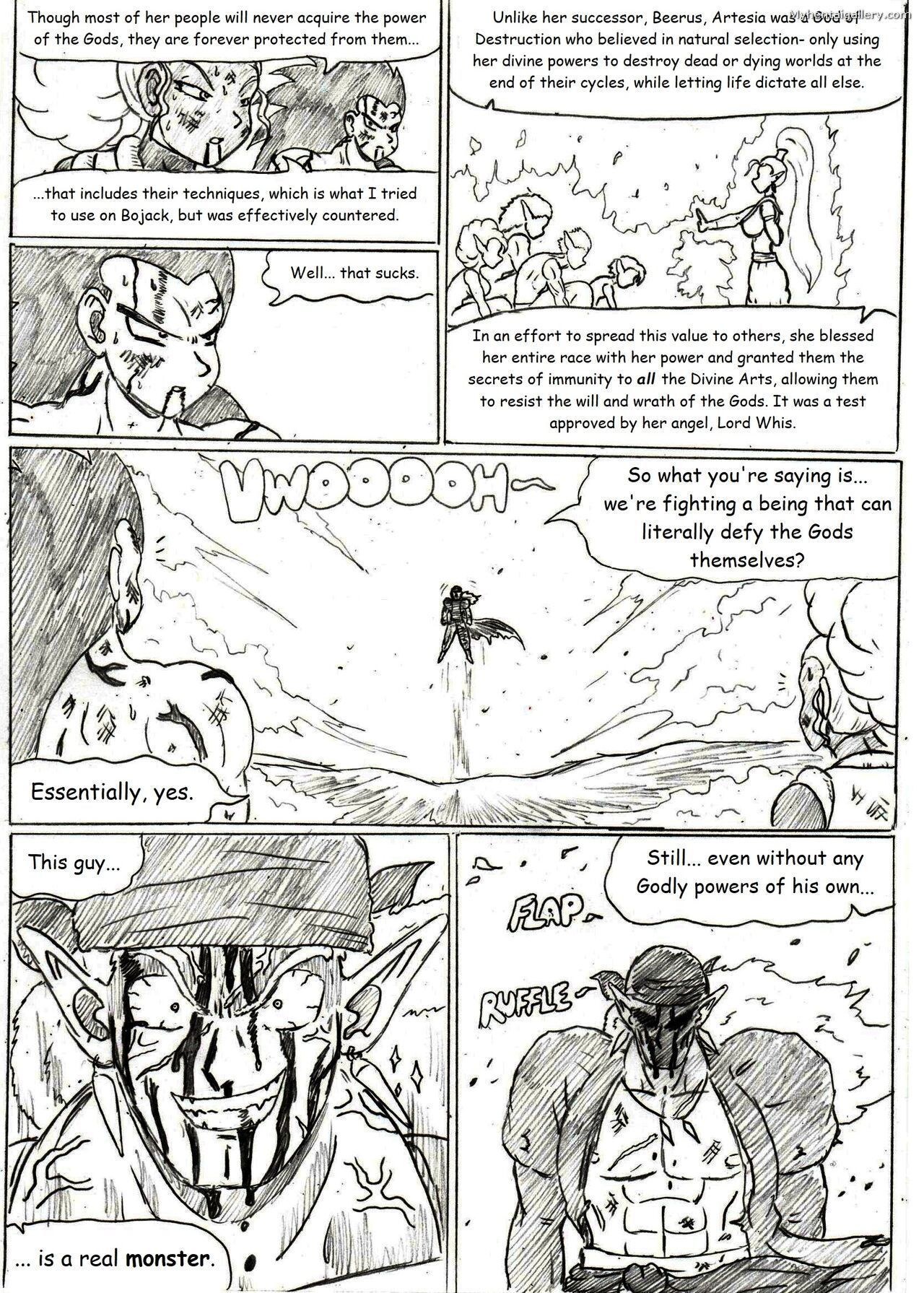 Dragon Ball Z Golden Age 5 - Teamwork Porn Comic - Page 063