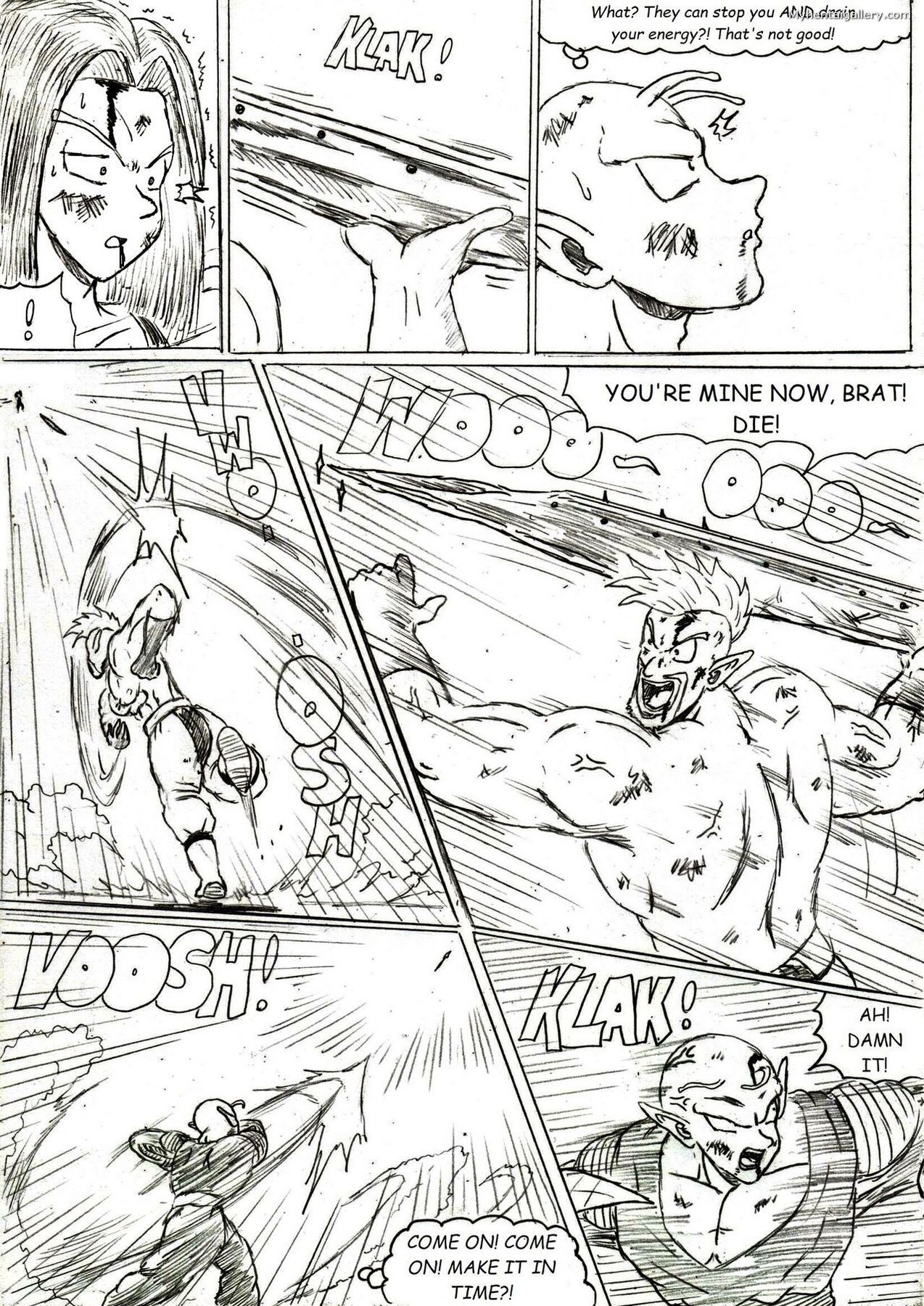 Dragon Ball Z Golden Age 5 - Teamwork Porn Comic - Page 082