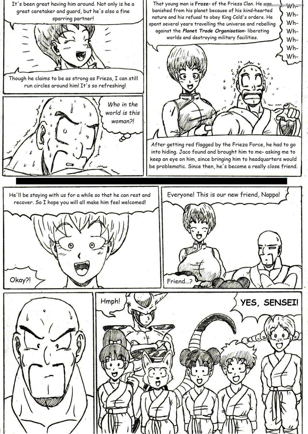 Dragon Ball Z Golden Age 6 - Measure Of Heroism Porn Comic - Page 014