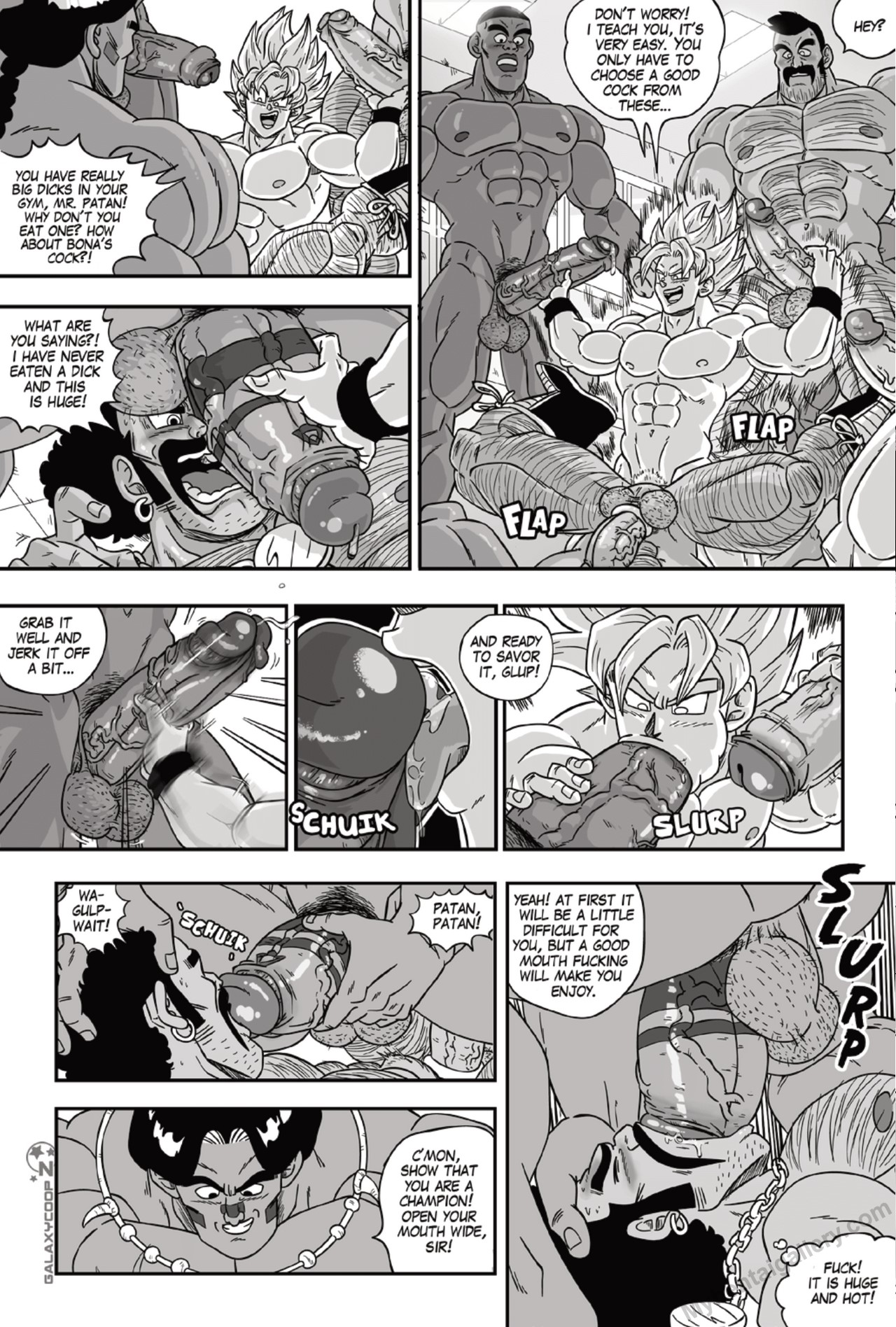 Dragon Balls Super Size 3 Porn Comic - Page 008