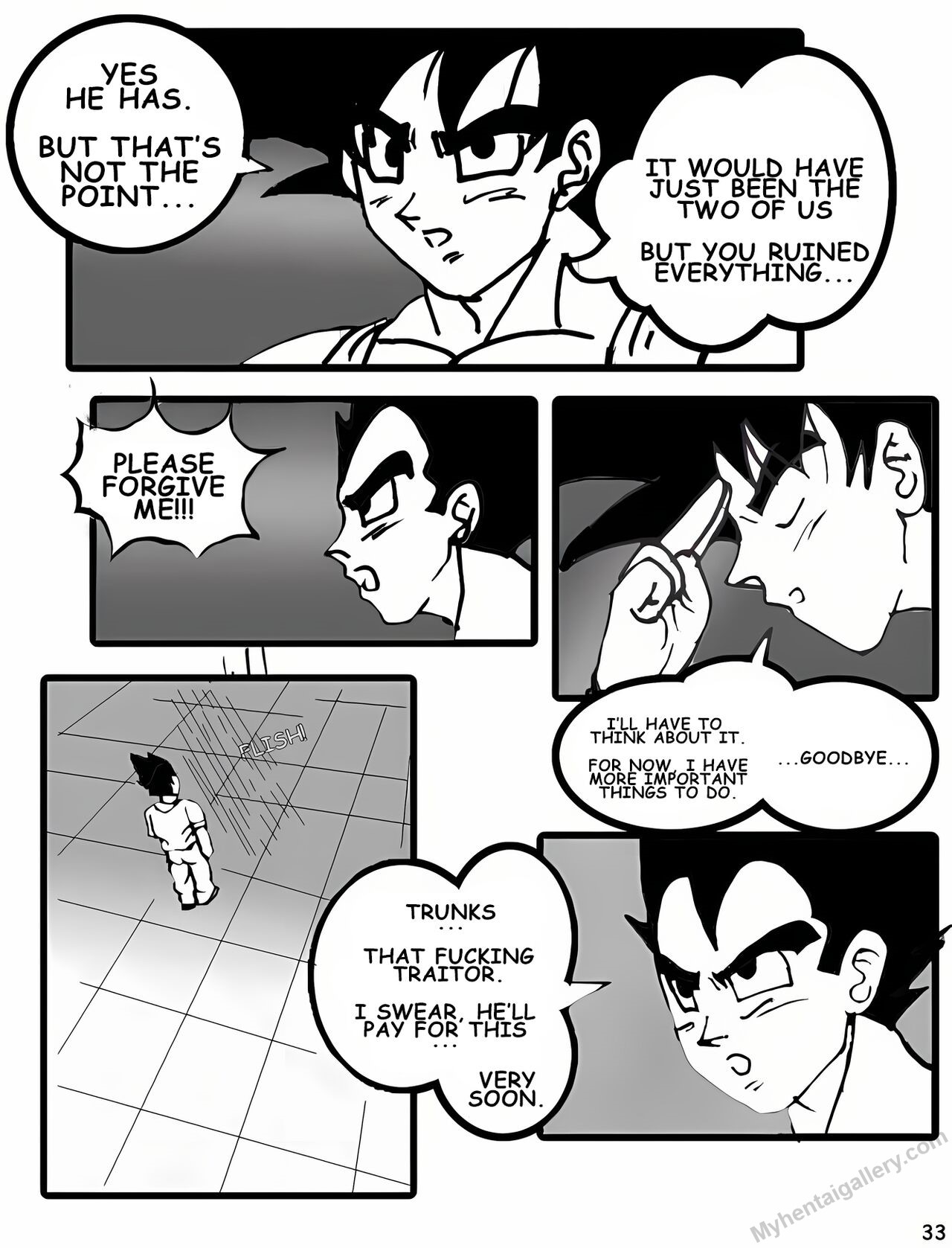 Dragon Yaoi Z 4 - Sweet Revenge Porn Comic - Page 034