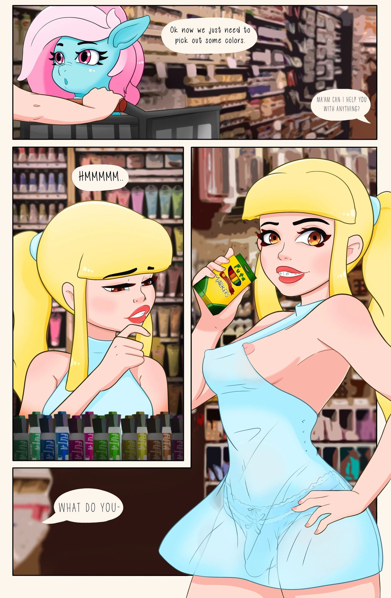 Emma Makes A Baby Porn Comic - Page 004