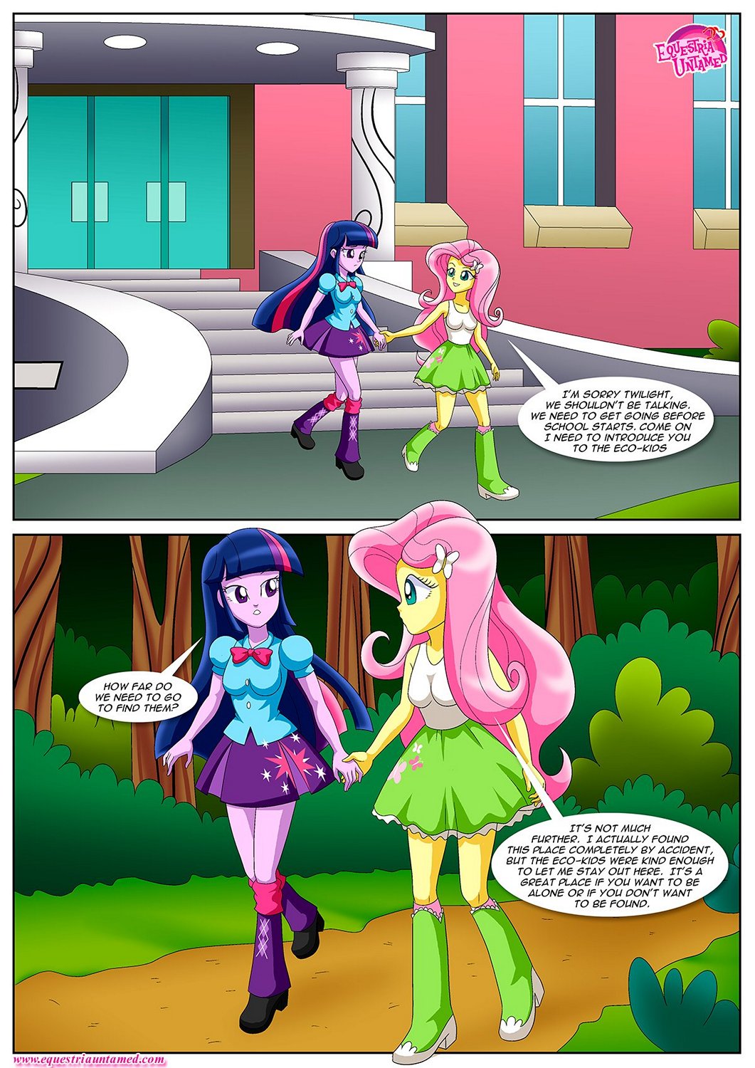 Equestria Girls Unleashed 2 HD Hentai Porn Comic - 004