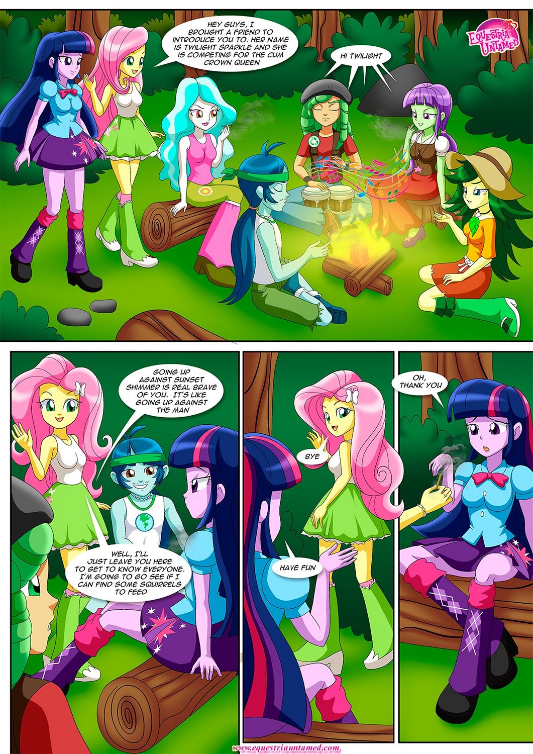 Equestria Girls Unleashed 2 Porn Comic - Page 005