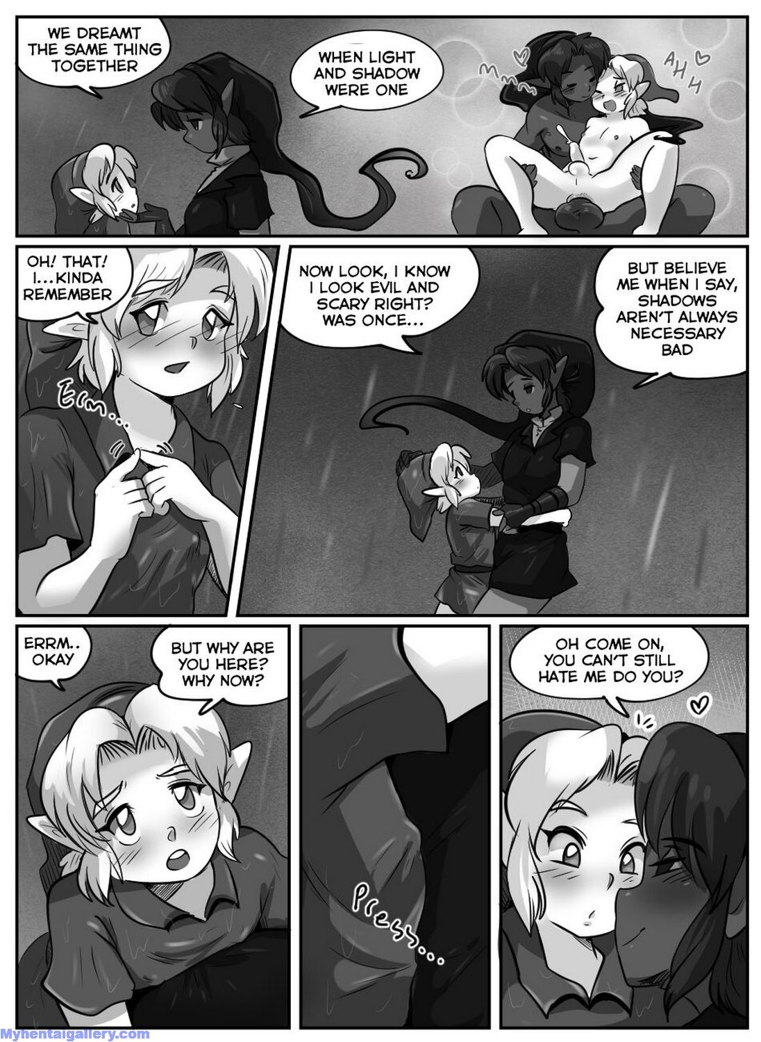 Erotic Shadow Porn Comic - Page 007