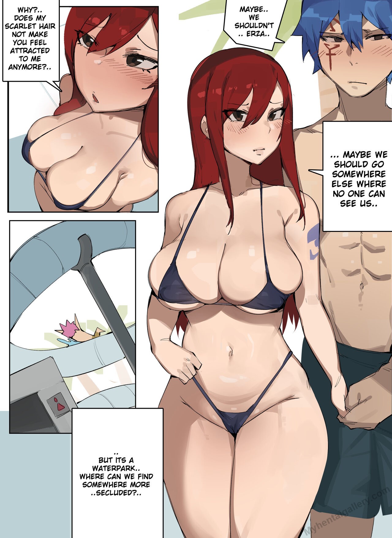 Erza x Jellal 2 HD Hentai Porn Comic - 001_6