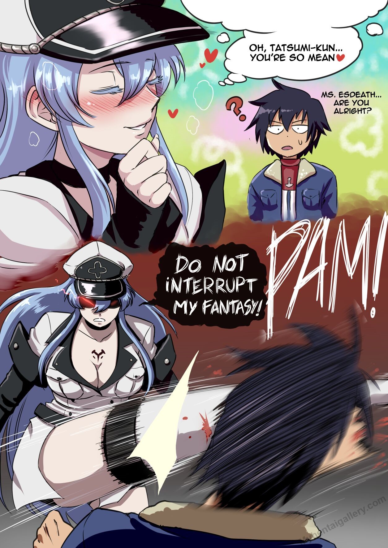 Esdeath HD Hentai Porn Comic - 016_1