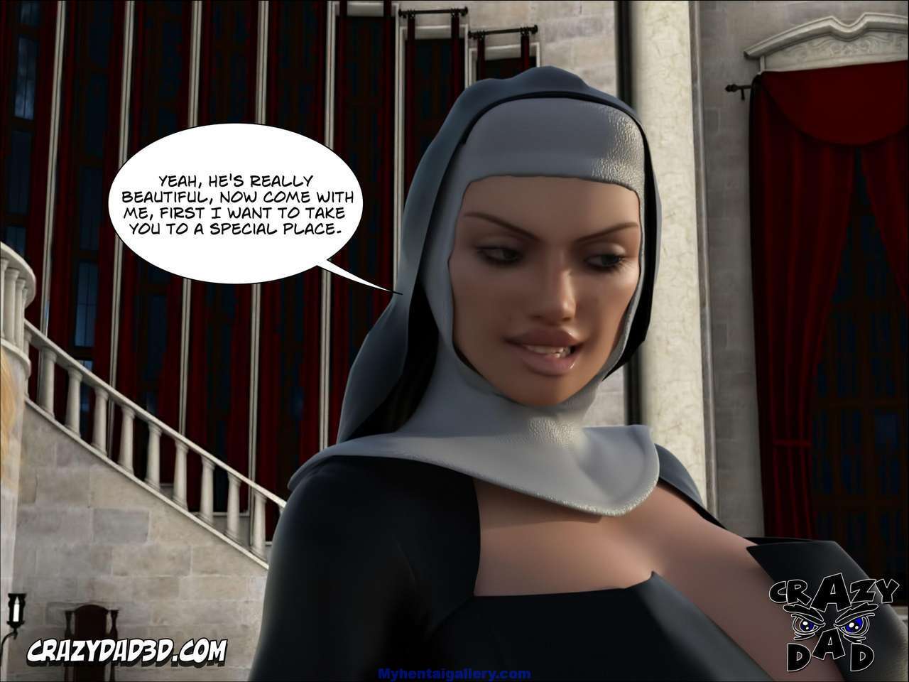 Evil Nun 2 Porn Comic - Page 012