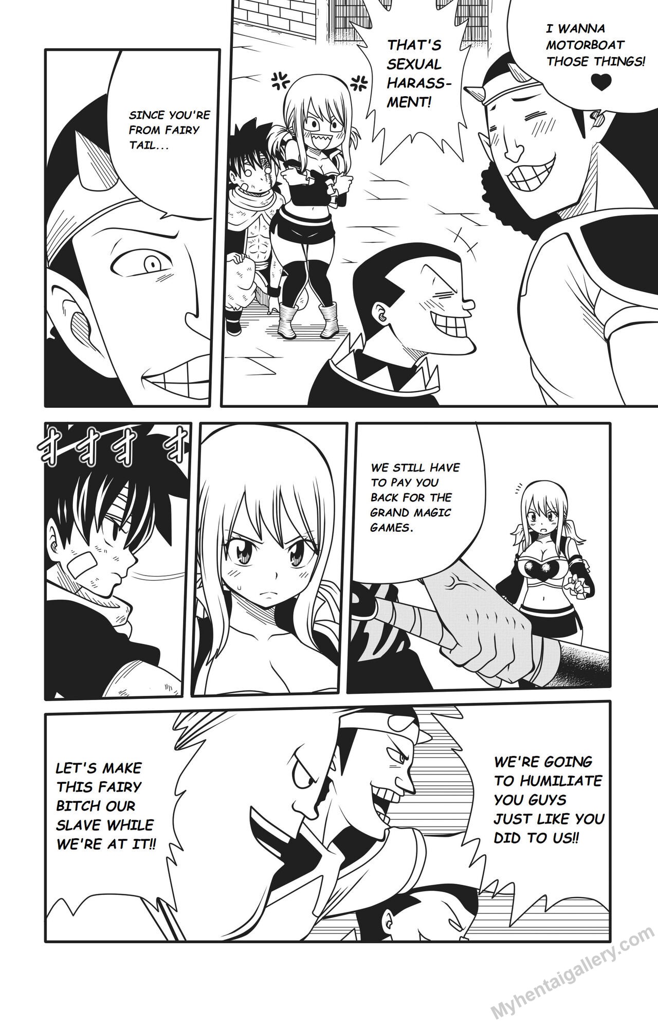 Fairy Tail - Harem No Daibouken 1 Porn Comic - Page 015