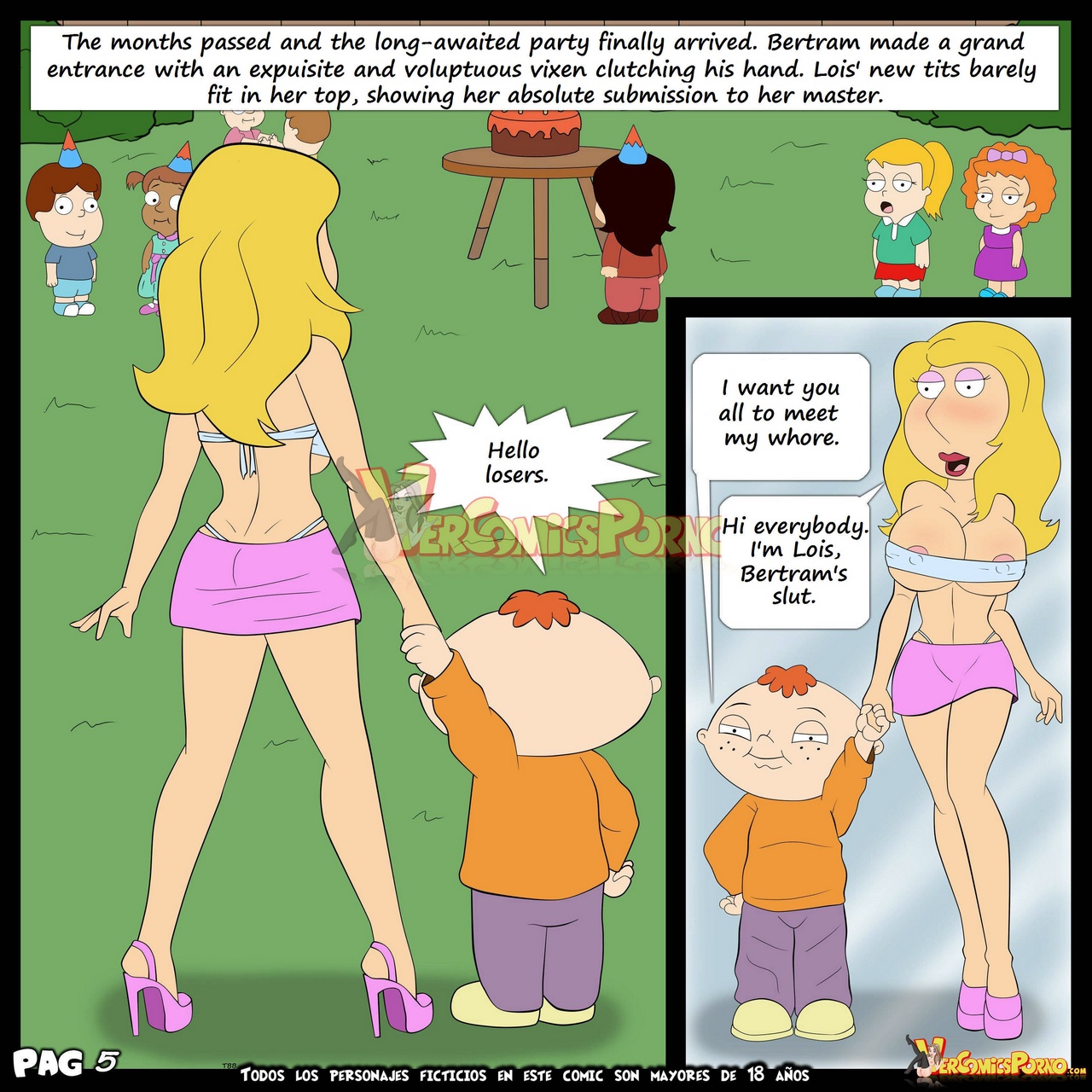 Baby Play Family Guy pron Family Guy - Baby's Play 4 Porn Comic - Page 006