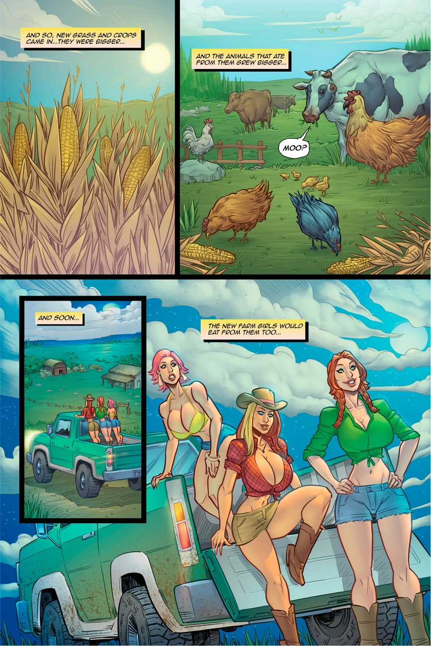 Anime Girl Farm Animal Porn - Farm Grown - Summer Porn Comic - Page 003