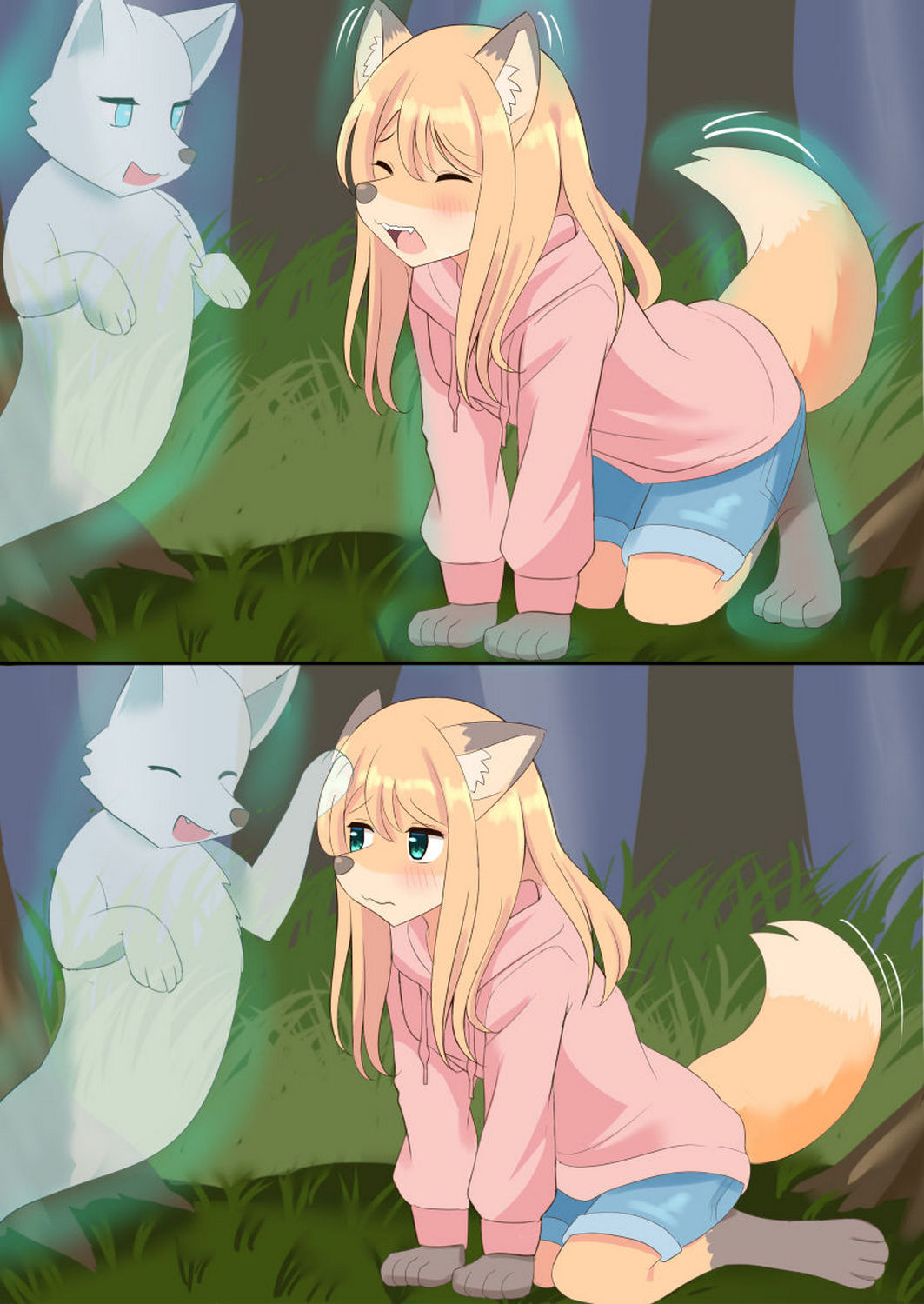 Fox Ghost Tf HD Hentai Porn Comic - 003