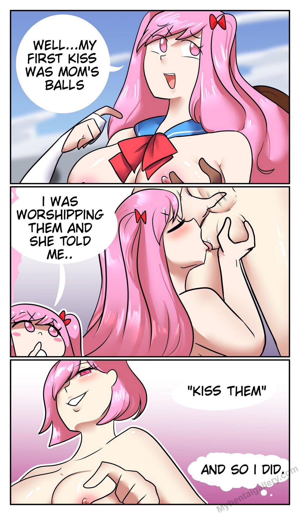 First Kiss - Friend Group Discusses Their First Kiss Porn Comic - Page 003