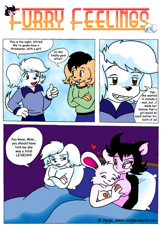 Furry Feelings Porn Comic Page 001 