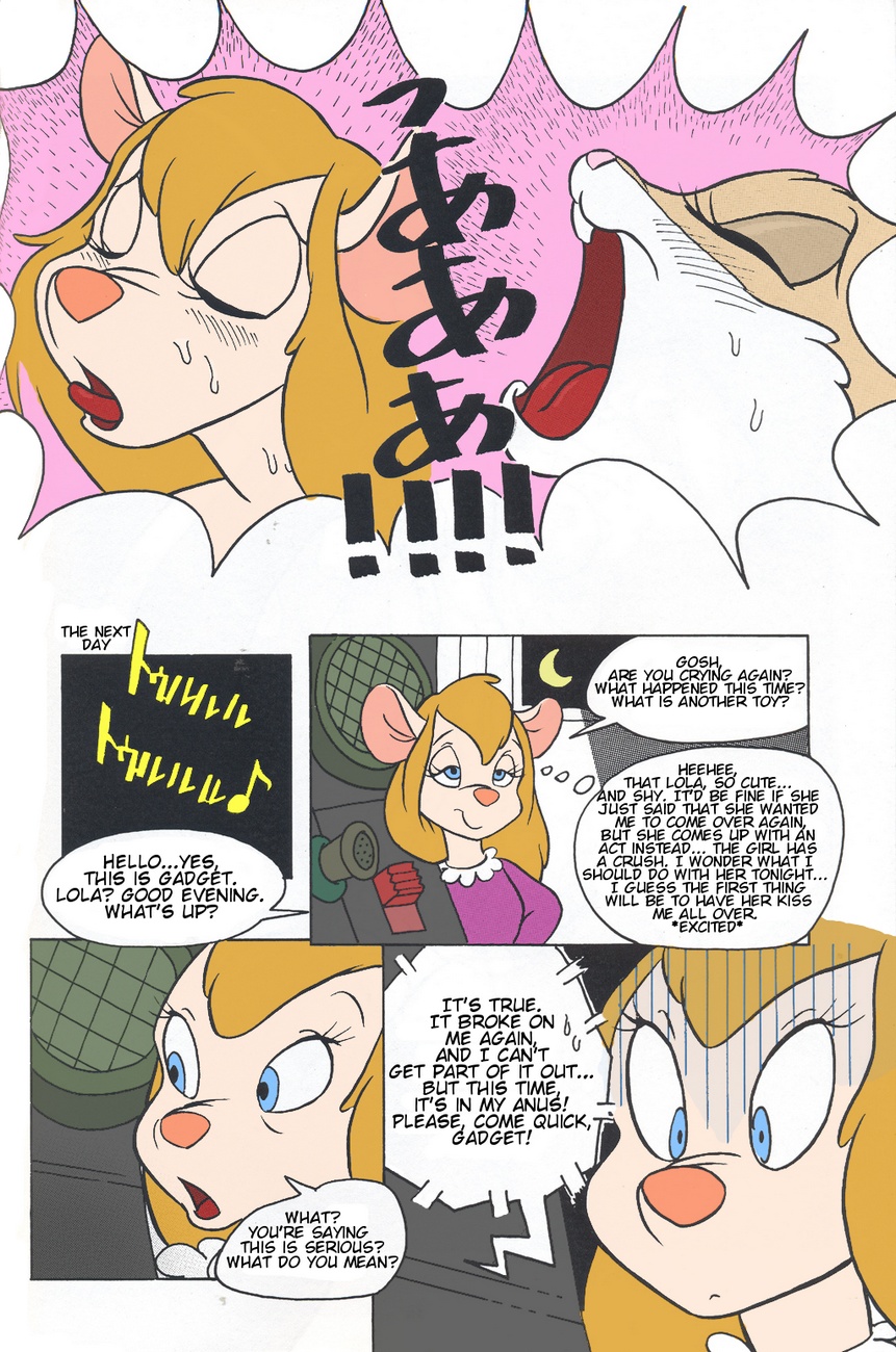 Cartoon Lola Bunny Porn Comic Strips - Gadget Hackwrench X Lola Bunny Porn Comic - Page 011