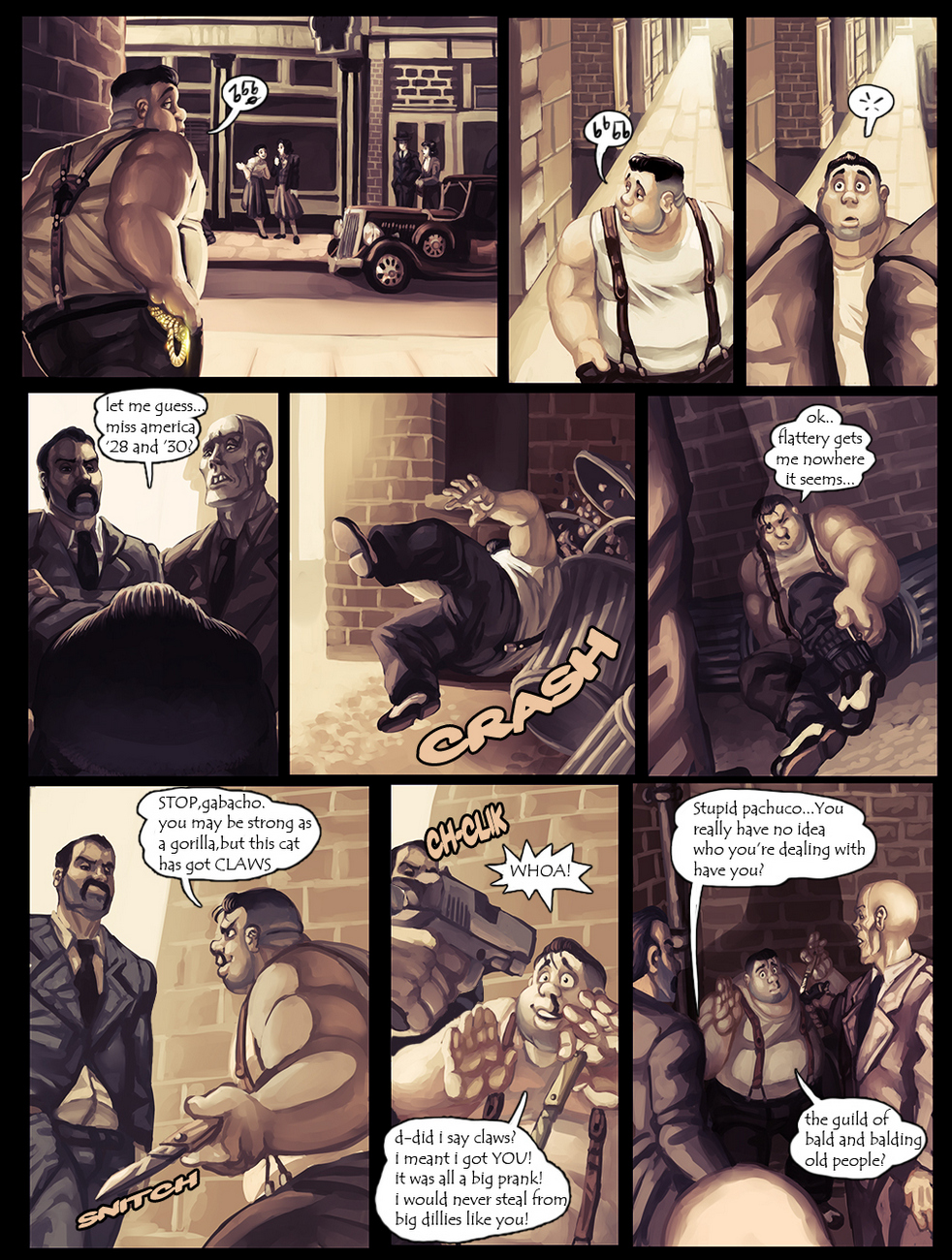 Gay Gangster Ghosts 4 Porn Comic - Page 004