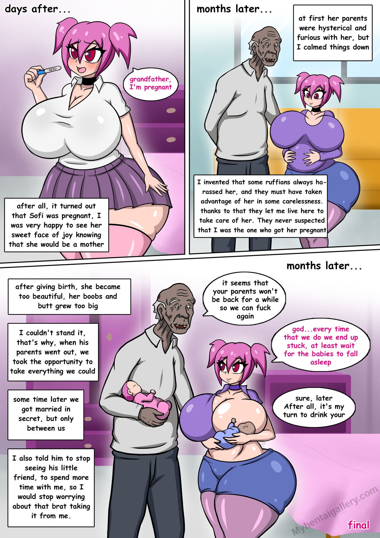 Grandpa In Love V2 Porn Comic - Page 030