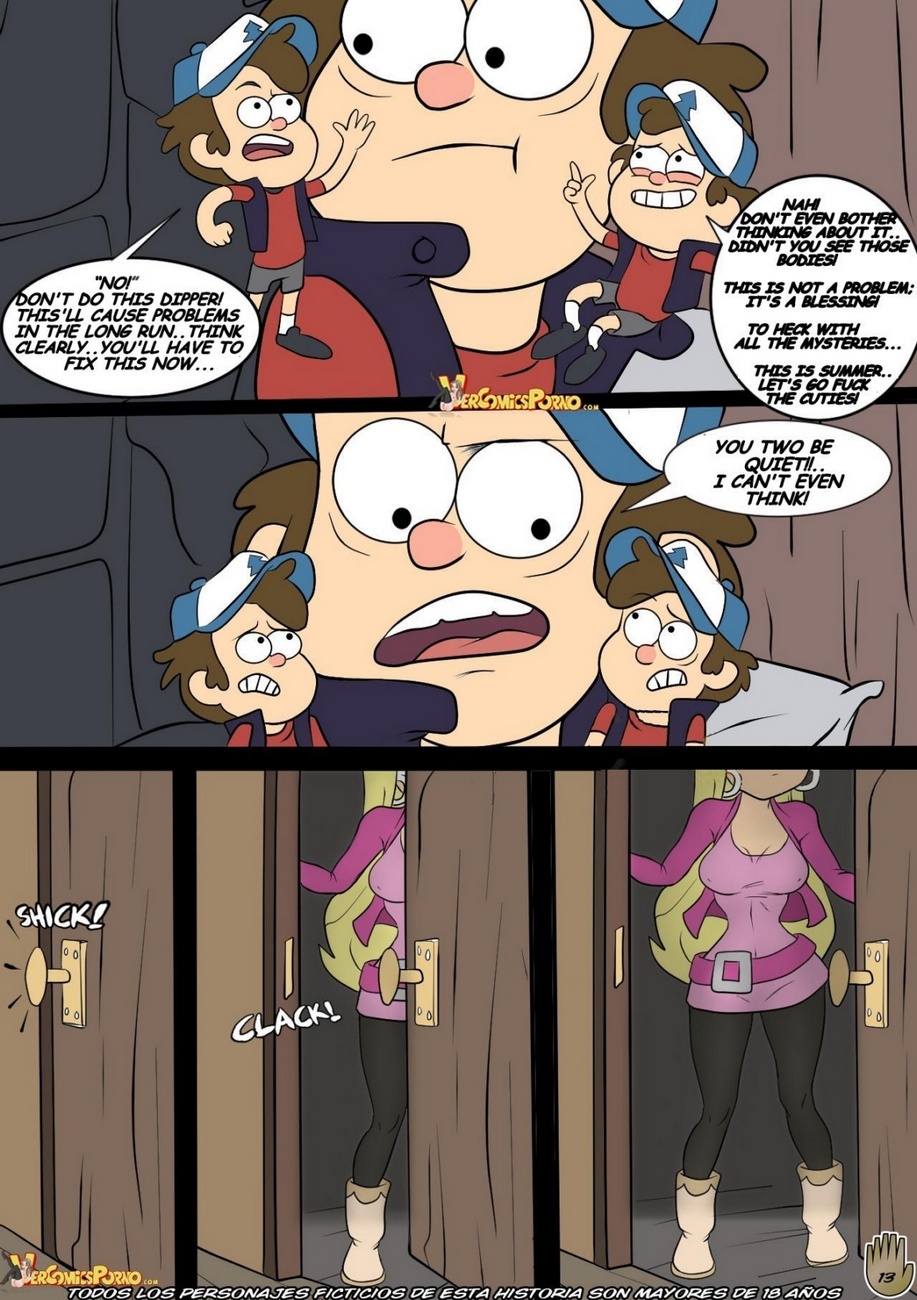 Gravity Falls - One Summer Of Pleasure 1 Porn Comic - Page 014