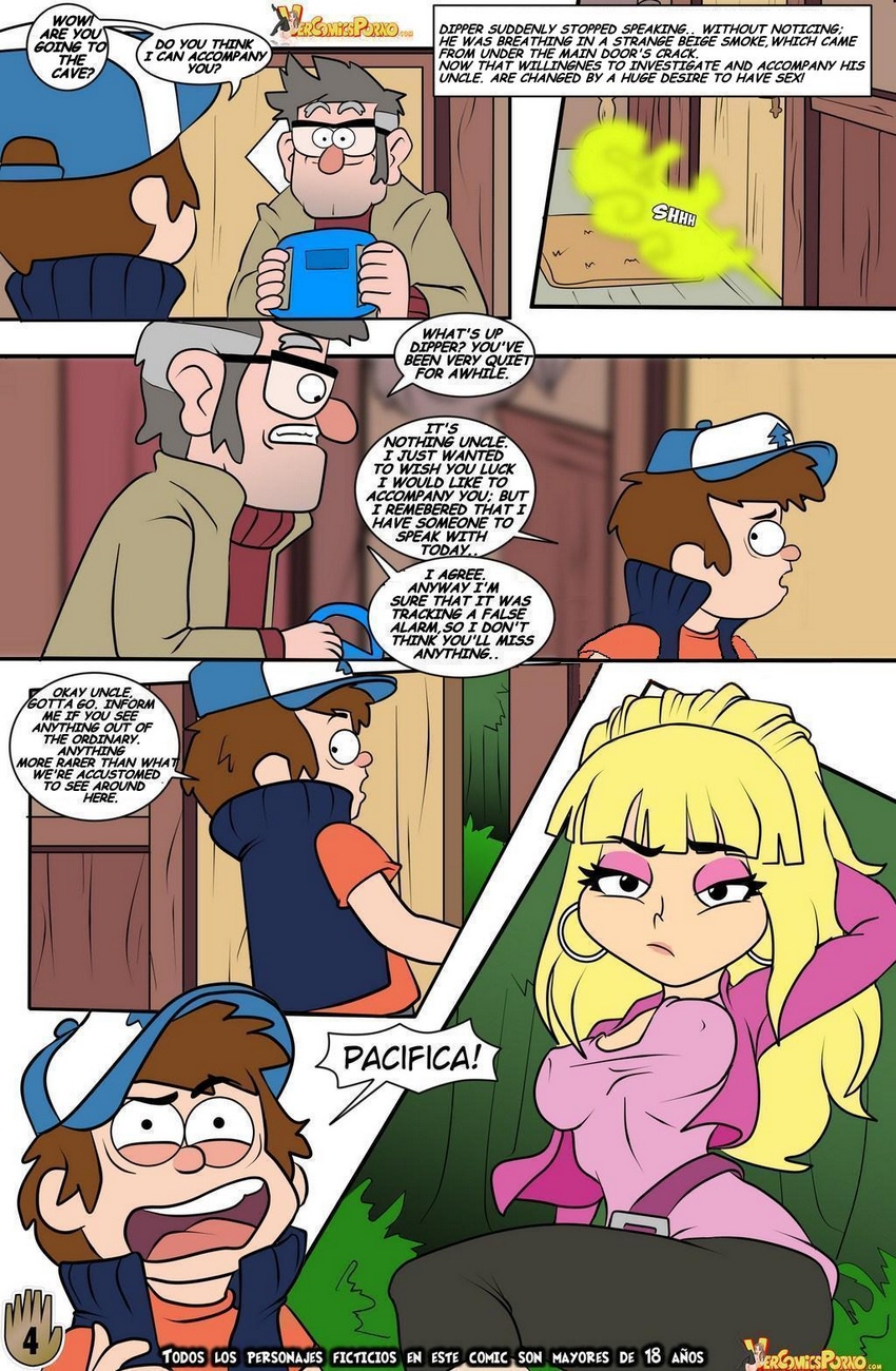 Gravity Falls - One Summer Of Pleasure 2 HD Hentai Porn Comic - 005