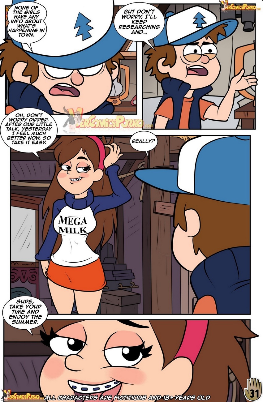 Gravity Falls - One Summer Of Pleasure 3 Porn Comic - Page 032