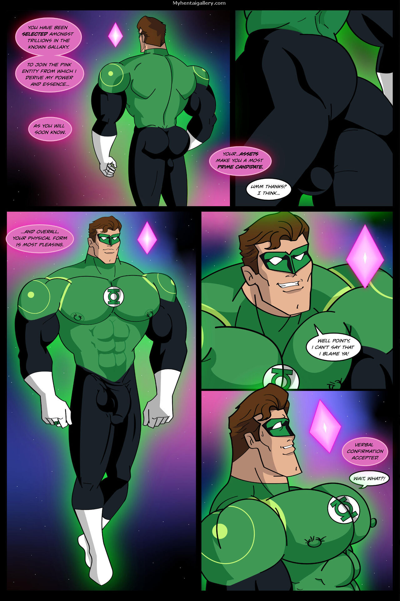 Green Lantern Gay Superhero Porn - Green Lantern - A Test Of Love Porn Comic - Page 003