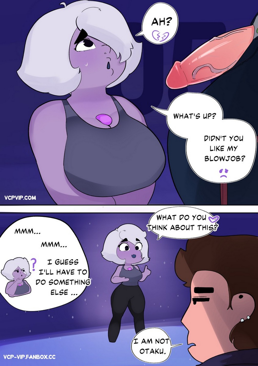 Grag Steven Universe Amethyst Porn - Greg Universe And The Gems Of Lust 2 - Purple Puma Porn Comic - Page 006