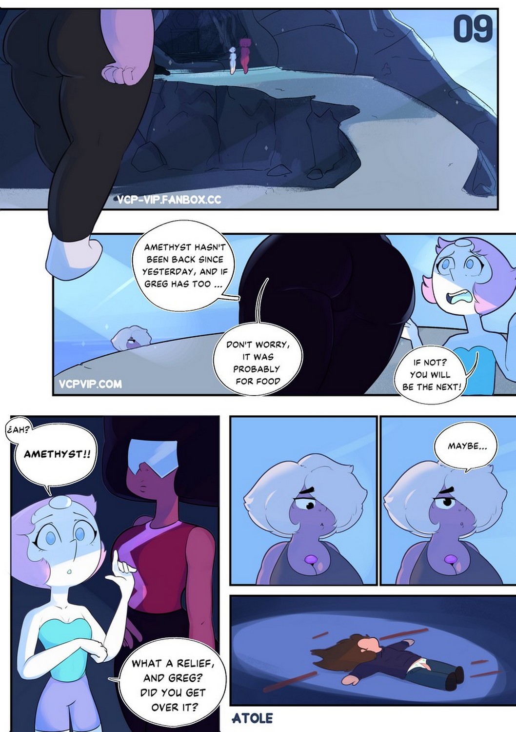 Grag Steven Universe Amethyst Porn - Greg Universe And The Gems Of Lust 2 - Purple Puma Porn Comic - Page 010