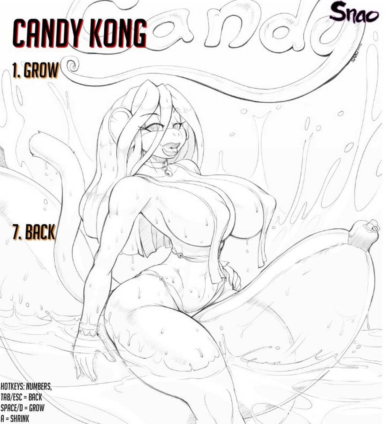 Grow - Candy Kong Porn Comic - Page 001