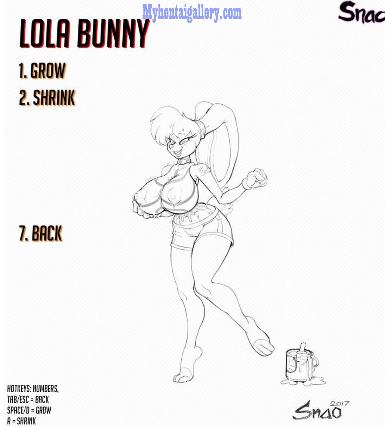 Grow - Lola Bunny Porn Comic - Page 003